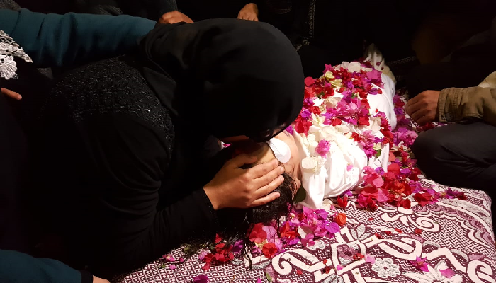 الطفل الفلسطيني أحمد أبو عابد.. أصغر شهداء مسيرة العودة