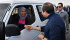 ميكروباص هدية السيسي لسائقة العاصمة الإدارية بمصر