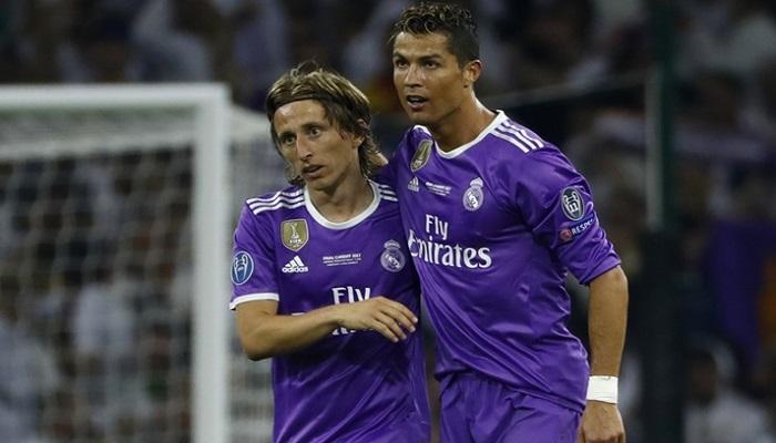 كريستيانو رونالدو ولوكا مودريتش