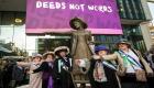 تدشين تمثال للبريطانية إيملين بانكورست بعد قرن على إقرار تصويت النساء