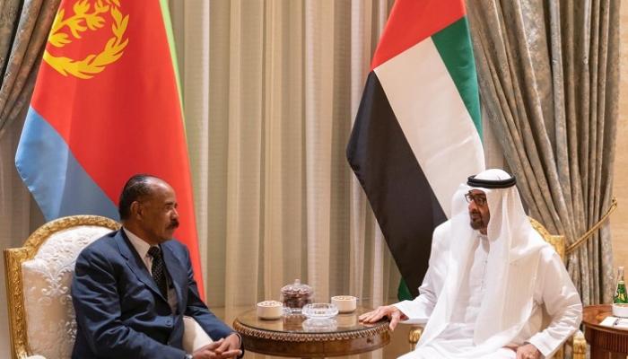الشيخ محمد بن زايد آل نهيان وأسياس أفورقي