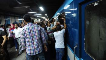 الخط الأول لمترو الأنفاق بالعاصمة المصرية