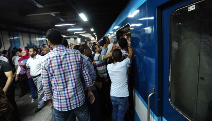 الخط الأول لمترو الأنفاق بالعاصمة المصرية