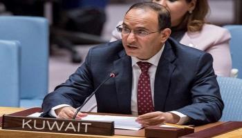  السفير منصور العتيبي مندوب الكويت في الأمم المتحدة - أرشيفية