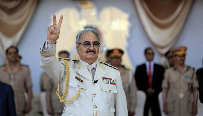 القائد العام للجيش الوطني الليبي المشير خليفة حفتر 