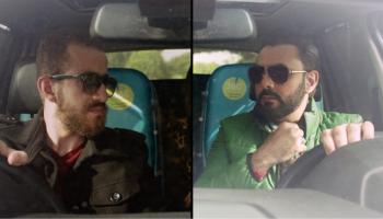 مشهد من نسختين مختلفتين للفيلم المصري "خطيب مراتي"