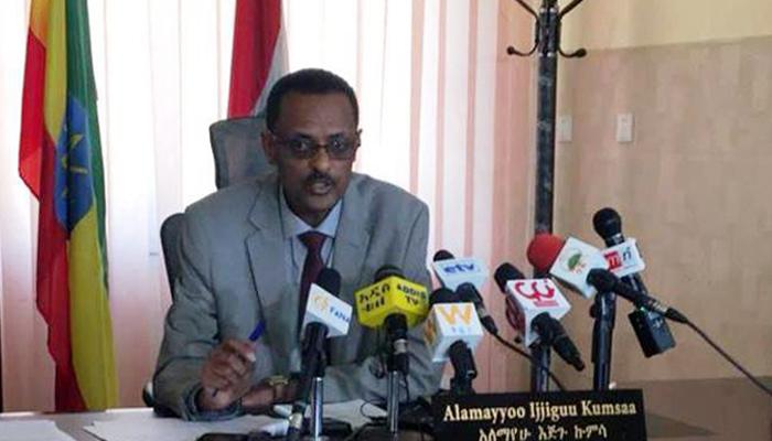 موجوس إيديو عضو اللجنة المركزية في حزب أورومو الديمقراطي