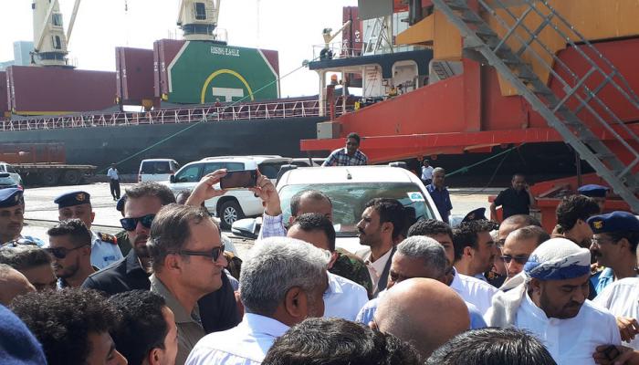 لجنة إعادة الانتشار بميناء الحديدة