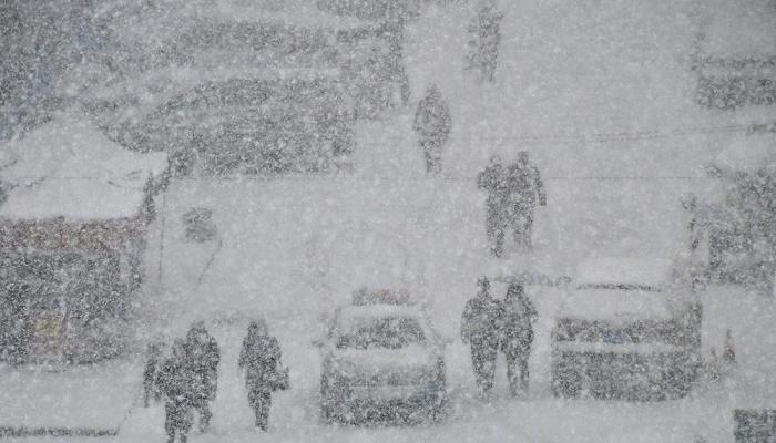 عاصفة ثلجية - صورة أرشيفية