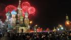 روسيا تحتفل بليلة رأس السنة 11 مرة بسبب فارق التوقيت