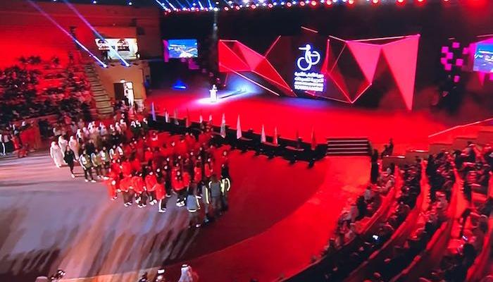 جانب من افتتاح دورة ألعاب الأندية العربية للسيدات
