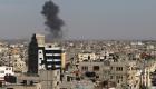 إسرائيل تقصف غزة مجددا ردا  على صاروخ من القطاع 