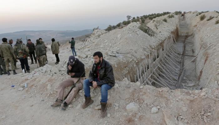 الطبيعة الجبلية لمنطقة عفرين حائط صد أمام الهجوم التركي- أرشيفية