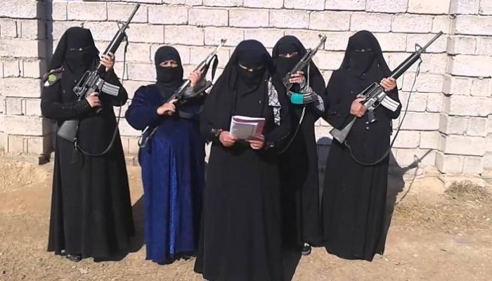 نساء داعشيات - أرشيفية