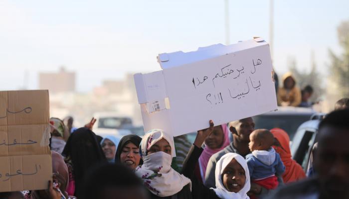 نازحون ليبيون يحاولون العودة إلى تاورغاء