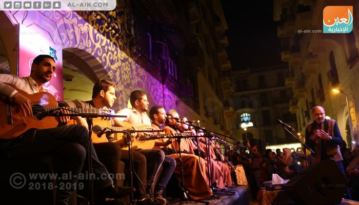 جانب من العروض الفنية في ممر بهلر