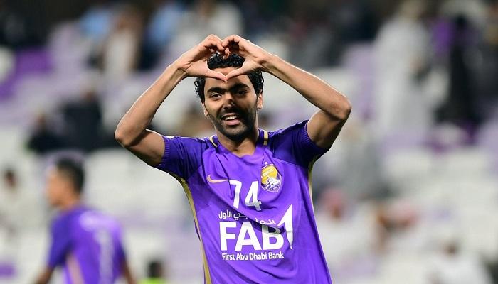 حسين الشحات لاعب العين الإماراتي