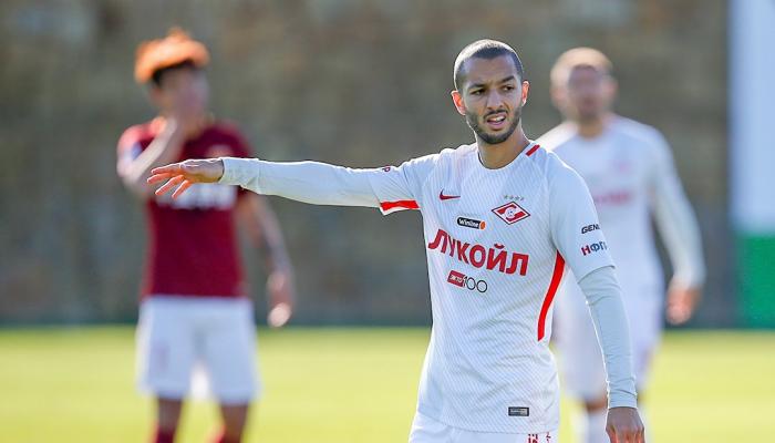 سفيان هني لاعب سبارتاك موسكو