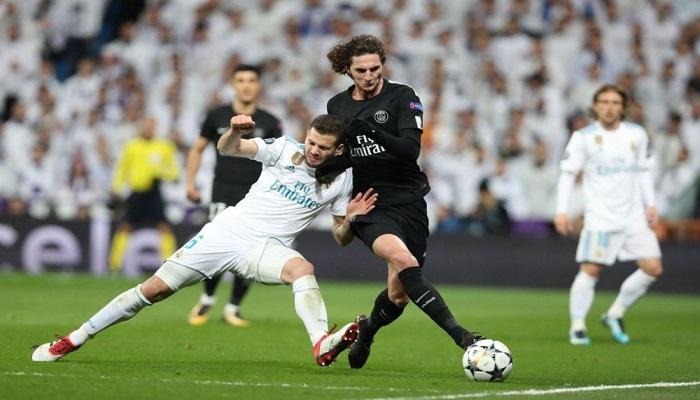 رابيو سجل هدف سان جيرمان الوحيد في ريال مدريد