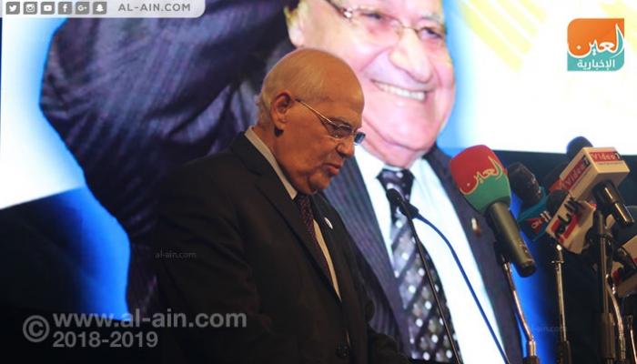 رئيس حزب حماة الوطن جلال الهريدي، متحدثا خلال المؤتمر