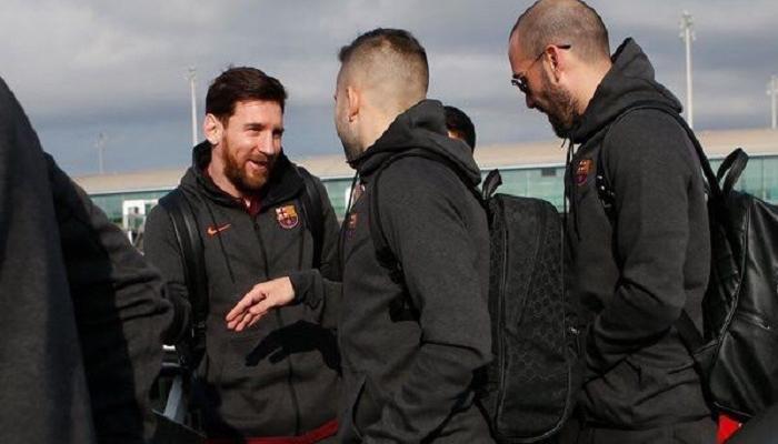 برشلونة يطير إلى لندن