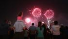 دبي تحتفل باليوم الوطني للكويت بالموسيقى والألعاب النارية