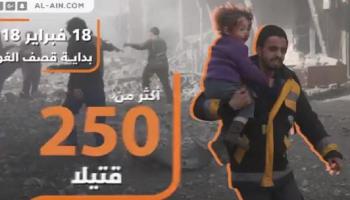 الغوطة الشرقية تشهد أكبر كارثة إنسانية 