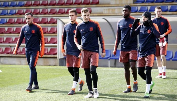 تدريبات برشلونة