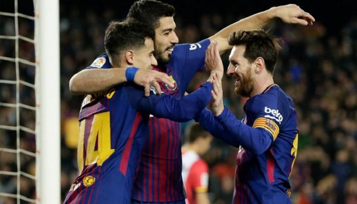 برشلونة سحق جيرونا