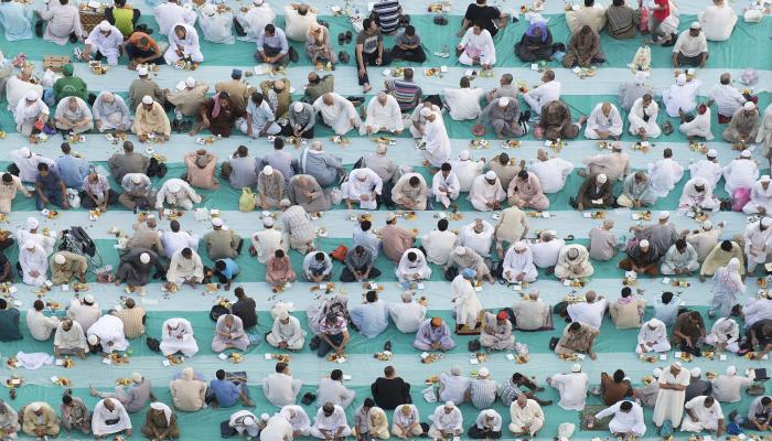 من أعمال معرض "الحج: رحلة في الذاكرة"