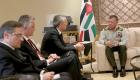 ملك الأردن يبحث التعاون مع أمين عام حلف الناتو