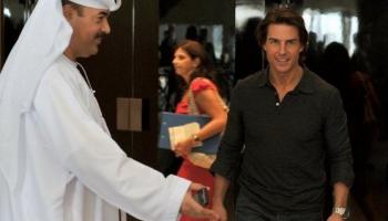 توم كروز يشكر أبوظبي ويعتبر تصوير أعماله فيها تجربة رائعة