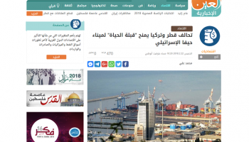 تقرير العين الإخبارية عن علاقات قطر وإسرائيل