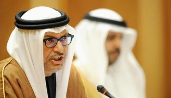 الدكتور أنور بن محمد قرقاش وزير الدولة للشؤون الخارجية في الإمارات