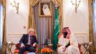 محمد بن سلمان يلتقي وزير الخارجية البريطاني