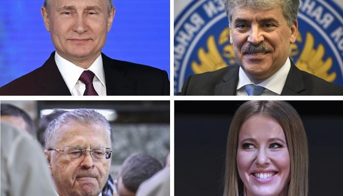 أبرز مرشحي الرئاسة الروسية