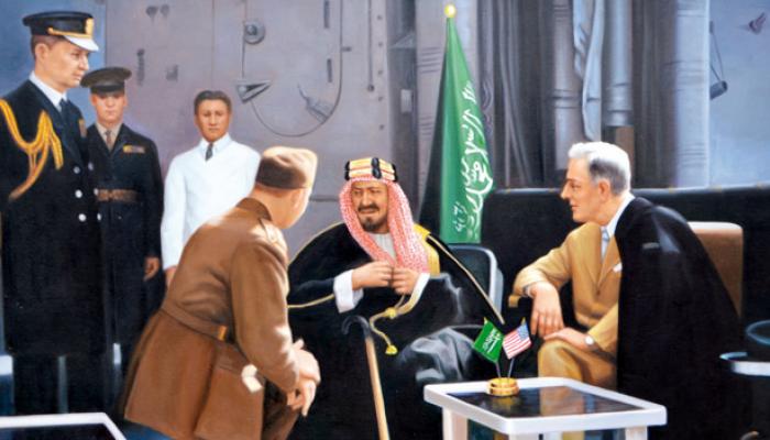 بالصور زيارات مكثفة بين قادة السعودية وأمريكا في 73 عاما