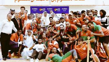 شباب الأهلي يحتفل بالتتويج