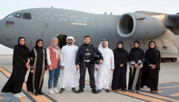 توم كروز في أبوظبي