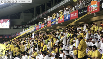 جماهير الوصل في نهائي كأس الخليج العربي