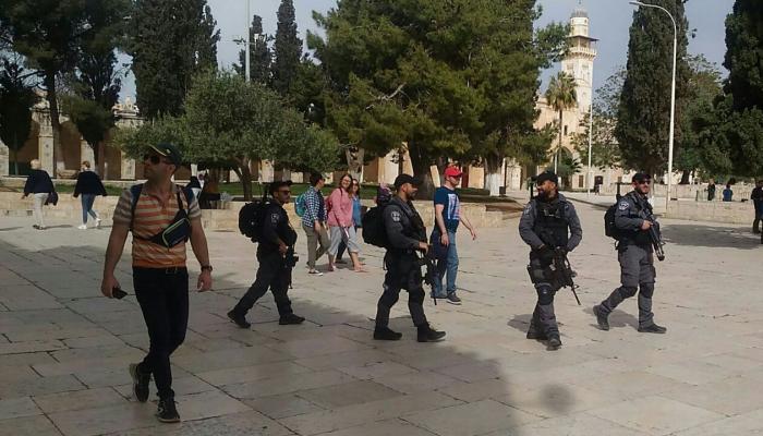 المسجد الأقصى يتعرض لاقتحام من المستوطنيين لليوم الثالث على التوالي