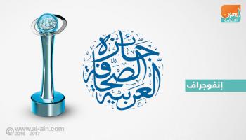 إنفوجراف.. الفائزون بجوائز الصحافة العربية 2018