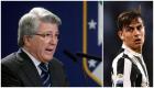 رئيس أتلتيكو مدريد يكشف موقفه من التعاقد مع ديبالا