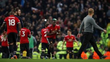 فرحة مانشستر يونايتد 