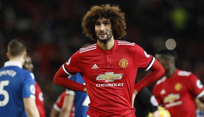 مروان فيلايني لاعب مانشستر يونايتد