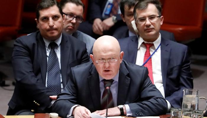 السفير الروسي لدى الأمم المتحدة فاسيلي نيبنزيا