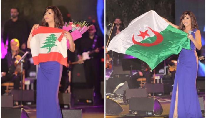 إحدى حفلات نجوى كرم في الجزائر