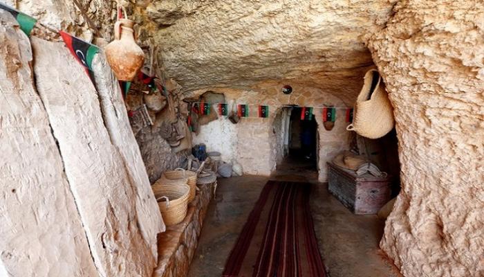 بالصور كهوف الجبل وجهة الباحثين عن الهدوء والاسترخاء في ليبيا