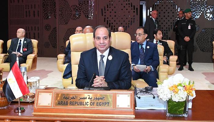 الرئيس السيسي خلال حضوره القمة العربية الـ29