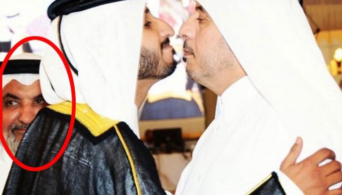 رئيس وزراء قطر يهنئ نجل الإرهابي النعيمي.. والنعيمي في الصورة